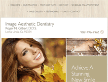 Tablet Screenshot of imageaestheticdentistry.com